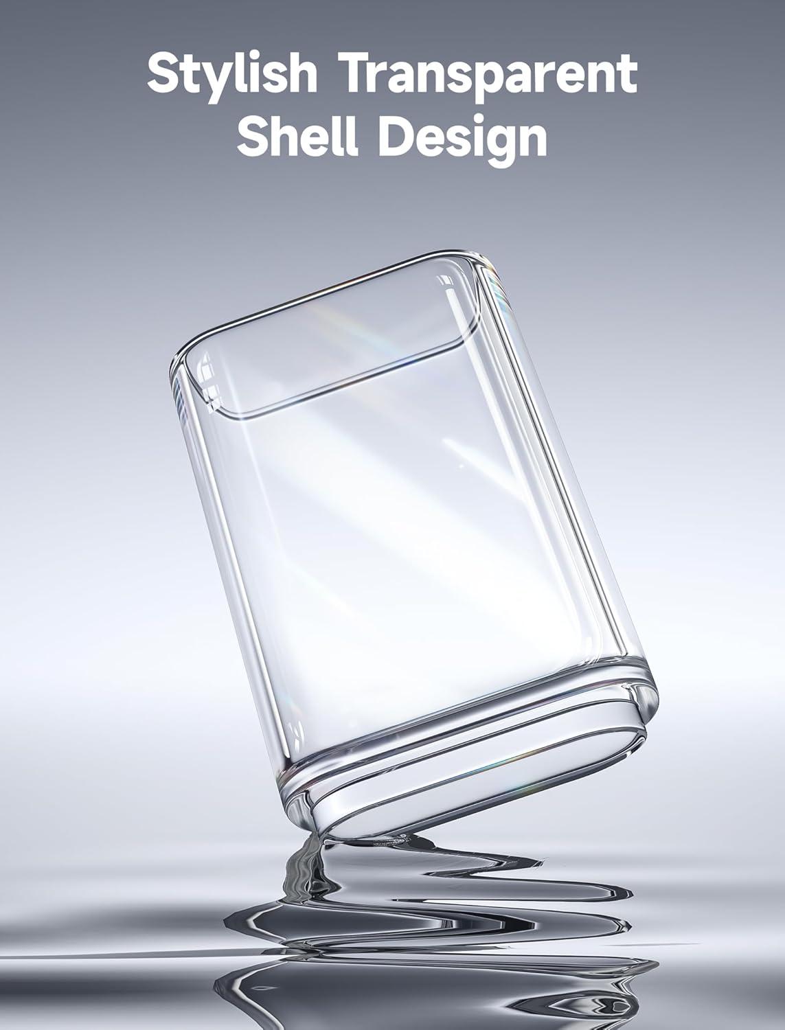 imageJSAUX 100W USB C to USB C Cable 2Pack 66FT Type C Fast Charging Cord Compatible with iPhone 17iPhone AiriPhone 17 ProiPhone 17 Pro Max iPhone 1615 Series Galaxy SNote MacBook iPad  GreyCrystal Black