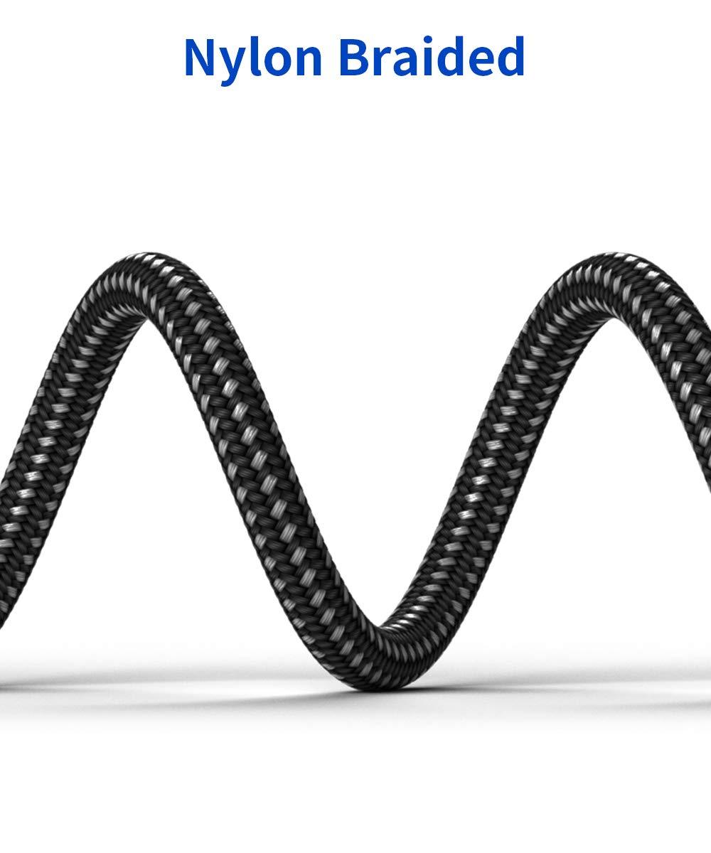 imageJSAUX USB C to HDMI Cable 10ft  4K60Hz  USB 31 Type C to HDMI 20 Cord for Home Office Thunderbolt 34 Compatible with iPhone 16 Pro Max MacBook ProAir Galaxy S8 to S24 iPad Pro iMacBlackRed