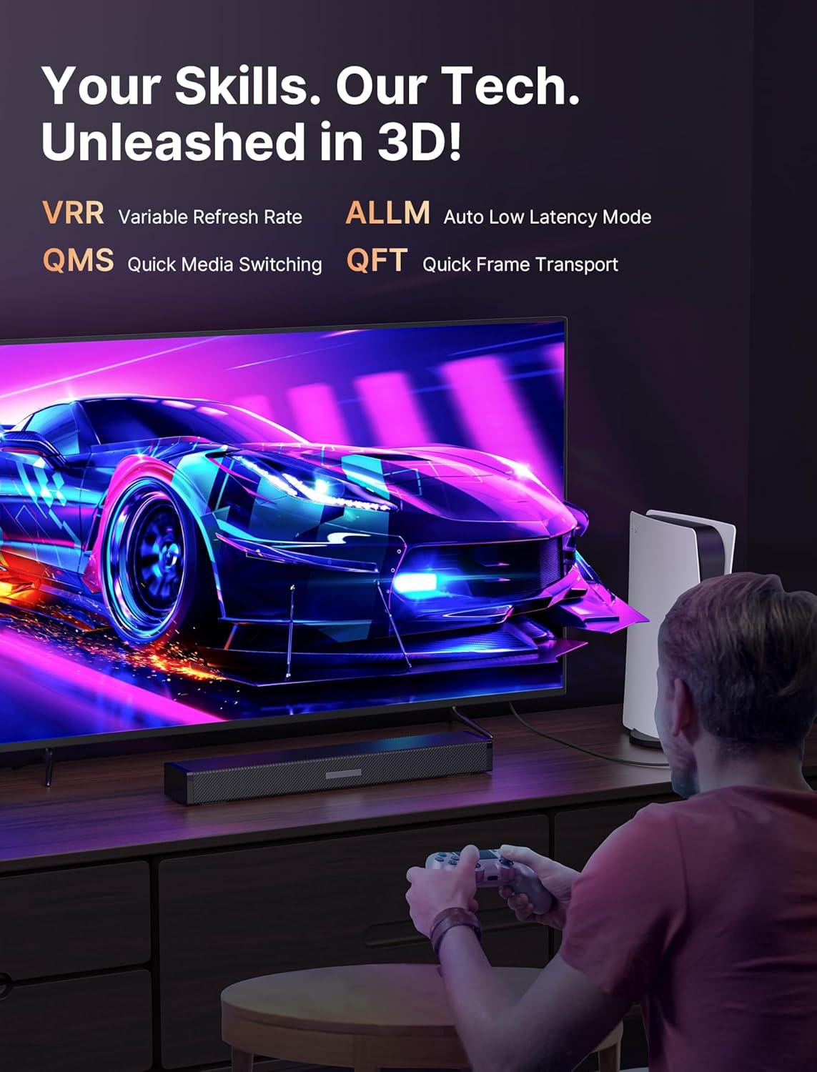 imageJSAUX USB C to HDMI Cable 10ft  4K60Hz  USB 31 Type C to HDMI 20 Cord for Home Office Thunderbolt 34 Compatible with iPhone 16 Pro Max MacBook ProAir Galaxy S8 to S24 iPad Pro iMacBlackGrey