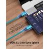 imageJSAUX 100W USB C to USB C Cable 2Pack 66FT Type C Fast Charging Cord Compatible with iPhone 17iPhone AiriPhone 17 ProiPhone 17 Pro Max iPhone 1615 Series Galaxy SNote MacBook iPad  GreyGreen