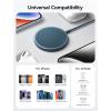 imageJSAUX Charger for iPhone 17 Magsafe Wireless Charging Compatible with iPhone 17 Air Pro Max1615141312 Series Magnetic Mag Safe Charging Pad Aluminum Alloy USB ampamp USB C Dual Ports  BlueBlue