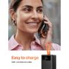 imageJSAUX Power Bank 20000mAh 65W with USB C Charging Cable USB C Laptop Portable Charger PD30 External Battery Pack for Steam Deck iPhone 17161514 MacBook Pro iPad Pro Galaxy S24 ROG Ally XBlack