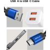 imageJSAUX USB C Cable Fast Charging 3Pack10ft66ft33ft USB A to Type C Charger Cord for iPhone 1717 Pro17 Pro Max iPhone 1616 Pro16 Pro Max Samsung Galaxy S23 S22 S20 USB C ChargerBlueBlue