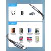 imageJSAUX USB C to 35mm Audio Aux Cable 99ft USB Type C to 35mm Headphone Stereo Car Cord Compatible with iPhone 17161514 Pro Max Plus Samsung Galaxy S24S23S22S21 Ultra iPad Pro Pixel 98Grey