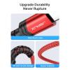 imageJSAUX USB C to 35mm Audio Aux Jack Cable for iPhone 17 Pro MaxAir 33ft Type C to 35mm Headphone Car Stereo Cord Compatible with iPhone 1615 Pro MaxSamsung Galaxy S25 S24 iPad Pro Pixel 98Redstandard