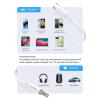 imageJSAUX USB C to 35mm Audio Aux Jack Cable for iPhone 17 Pro MaxAir 33ft Type C to 35mm Headphone Car Stereo Cord Compatible with iPhone 1615 Pro MaxSamsung Galaxy S25 S24 iPad Pro Pixel 98Whitestandard