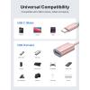 imageJSAUX USB C to USB 30 Adapter 2 Pack USB C Male to USB Female OTG Cable Adapter Compatible with MacBook ProAir iPhone 17 Pro MaxiPhone Air16e1615 Series Samsung Galaxy S25S24S23Pink