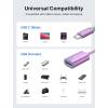 imageJSAUX USB C to USB 30 Adapter 2 Pack USB C Male to USB Female OTG Cable Adapter Compatible with MacBook ProAir iPhone 17 Pro MaxiPhone Air16e1615 Series Samsung Galaxy S25S24S23Purple