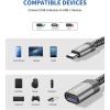 imageJSAUX USB C to USB Adapter 2 Pack Type C 30 OTG Cable On The Go Type C Male to USB A Female Adapter Compatible with MacBook iPhone 16 Pro Max16 Plus16e15 Samsung Galaxy S25S24S23RedGrey