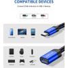 imageJSAUX USB C to USB Adapter 2 Pack Type C 30 OTG Cable On The Go Type C Male to USB A Female Adapter Compatible with MacBook iPhone 16 Pro Max16 Plus16e15 Samsung Galaxy S25S24S23RedBlue