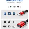 imageJSAUX USB C to USB Adapter 2 Pack Type C 30 OTG Cable On The Go Type C Male to USB A Female Adapter Compatible with MacBook iPhone 16 Pro Max16 Plus16e15 Samsung Galaxy S25S24S23RedRed