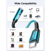 imageJSAUX USB Type C to 35mm Female Headphone Jack Adapter USB C to Aux Audio Dongle Cable Cord Compatible with iPhone 17 Pro Max16 Pro15 Samsung Galaxy S24S23S22 Ultra iPad Pro Pixel 98 GreyGreen