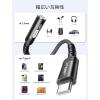 imageJSAUX USB Type C to 35mm Female Headphone Jack Adapter USB C to Aux Audio Dongle Cable Cord Compatible with iPhone 17 Pro Max16 Pro15 Samsung Galaxy S24S23S22 Ultra iPad Pro Pixel 98 GreyBlack