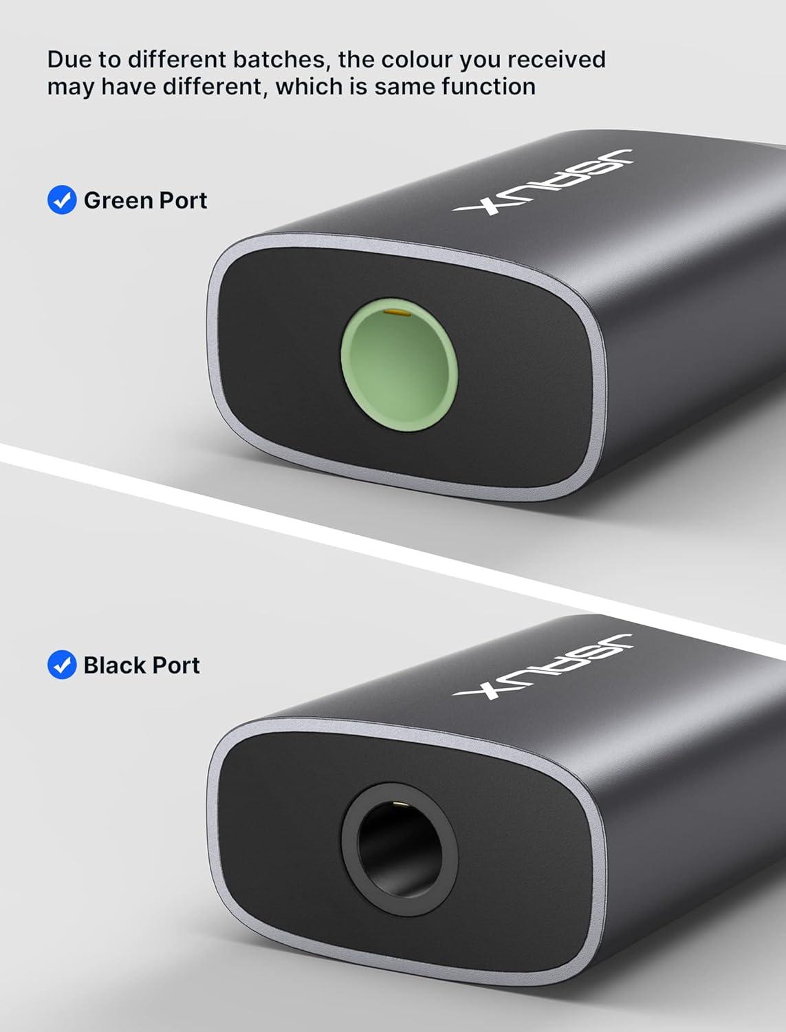 image2 Pack USB to 35mm Jack Audio Adapter JSAUX USB to Audio Aux Adapter External Stereo Sound Card TRRS Female Headset for PS4 PS5 HeadphoneMac Linux Laptop Desktops Docking StationGrey