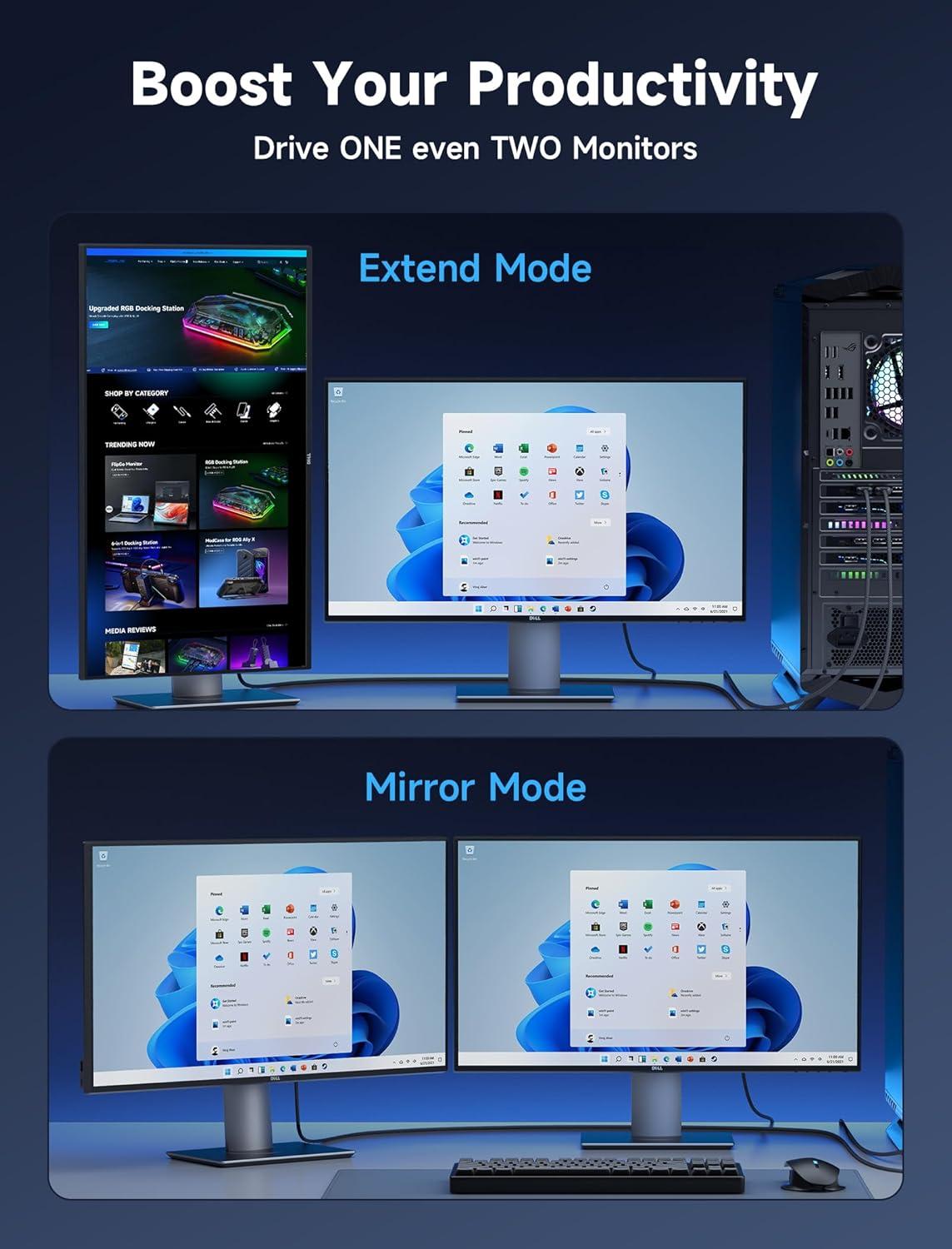 imageJSAUX 4K DisplayPort to HDMI Cable Adapter 10FT DP to HDMI Male Video UHD 4K30Hz2K601080P120 Nylon DP to HDTV UniDirectional Cord for Dell Projector Desktop AMD NVIDIA Lenovo HP ThinkPadBlack