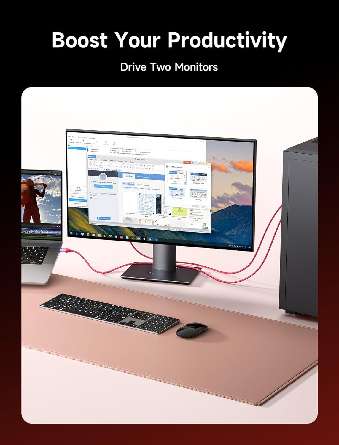 imageJSAUX 8K Certified HDMI 21 Cable 10FT HDMI Cord 8K60Hz 7680x4320 4K120Hz Supports 48Gbps eARC HDR10 HDCP 22 ampamp 23 3D Compatible with PS5 PS4 XBox Series X LGMulticolored