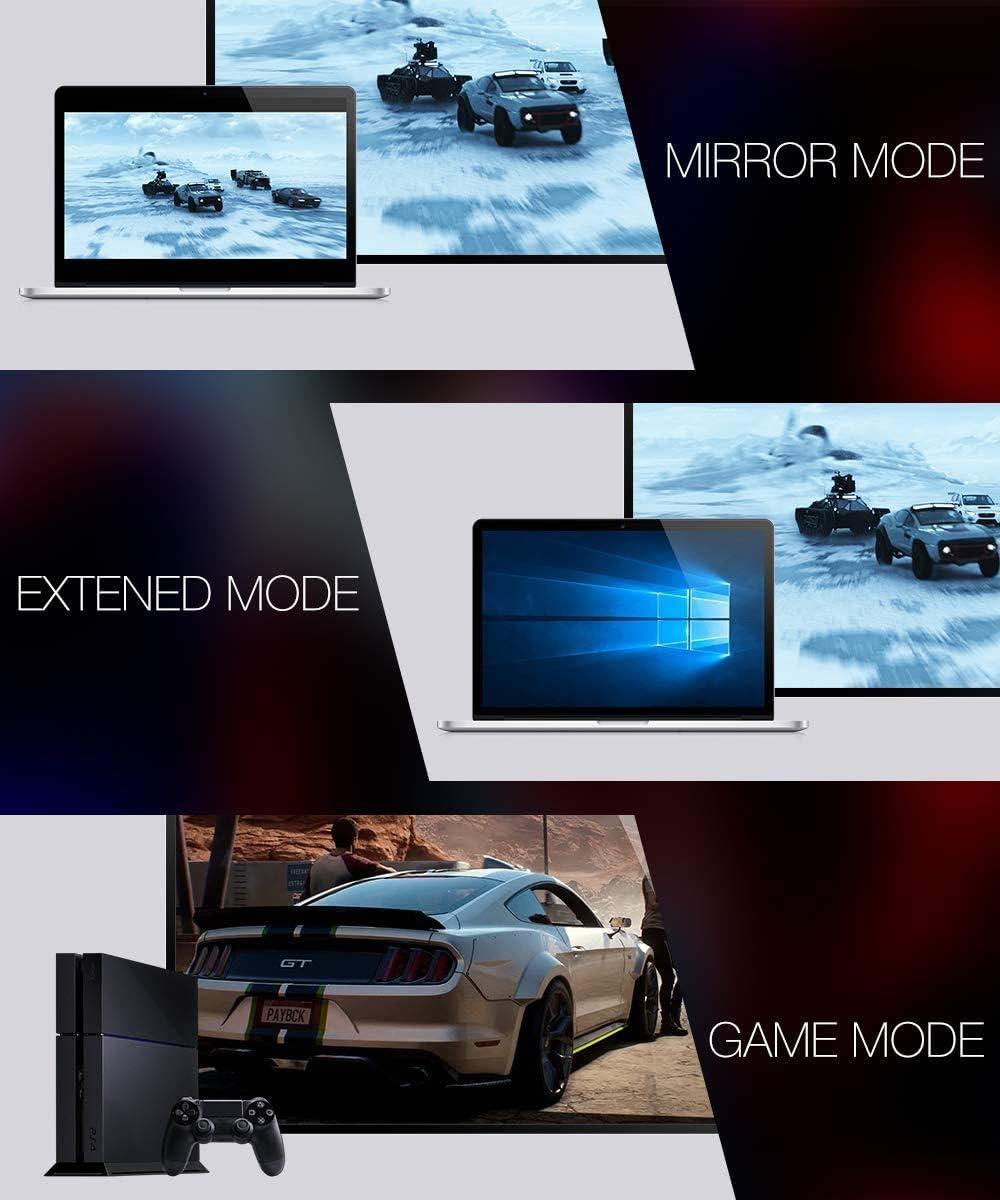 imageJSAUX 8K HDMI Cable 21 2 Pack 6ft 48Gbps Ultra High Speed HDMI Cable Braided Cord 4K144Hz 4K120Hz 8K60Hz HDCP 22ampamp23 HDR 10 eARC ARC Compatible with Switch 2PS5LaptopMonitorHDTVRedRed