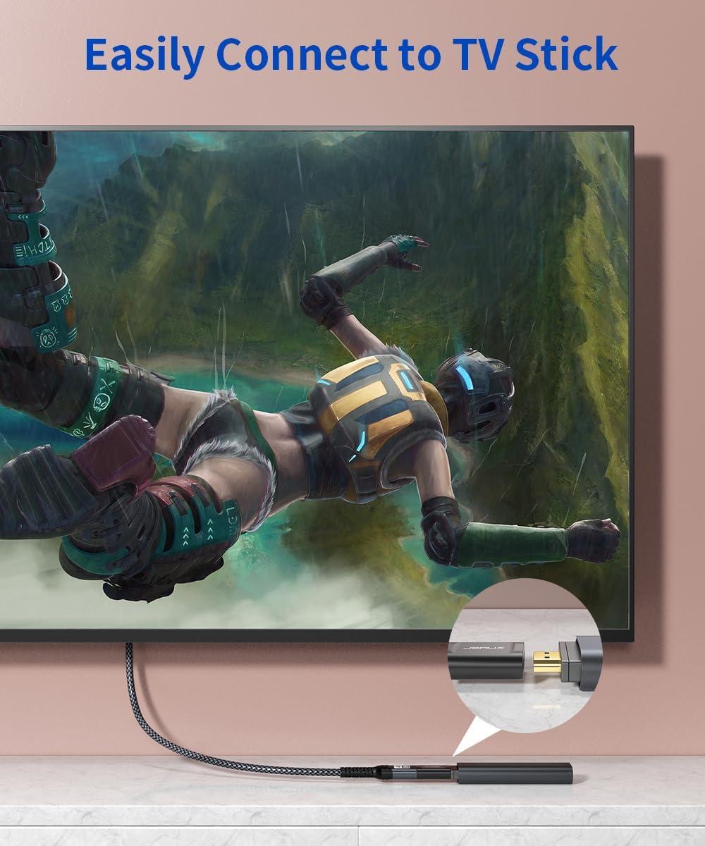 imageJSAUX HDMI Coupler Female to Female 2 Pack 4K HDR HDMI Extension Connector Adapter Aluminum Alloy for HDTV Roku Stick Computer PC Monitor Laptop Projector DVD Player PS 43Greyblack