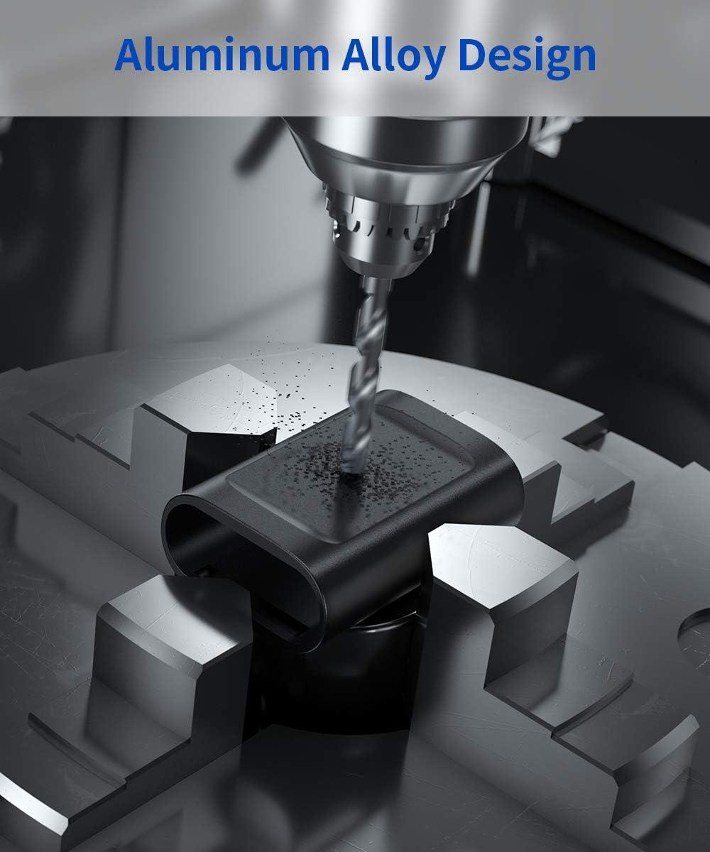 imageJSAUX HDMI Coupler Female to Female 2 Pack 4K HDR HDMI Extension Connector Adapter Aluminum Alloy for HDTV Roku Stick Computer PC Monitor Laptop Projector DVD Player PS 43Greyblack