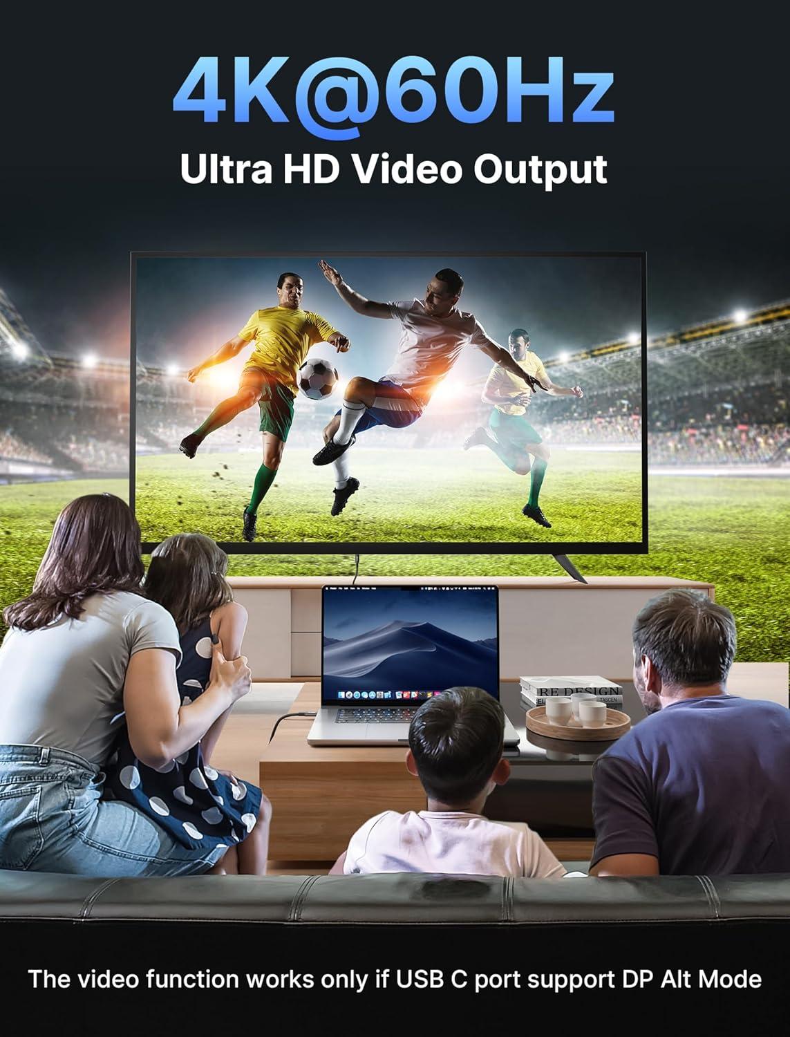 imageJSAUX Long USB C to USB C 32 Gen 2 Cable 20Gbps Data Transfer 4K Video Monitor Display 100W PD Fast Charging for iPhone 15 Pro Max MacBook ProAir Samsung Galaxy S24S23 Dell XPS iPad Pro33FTBlack