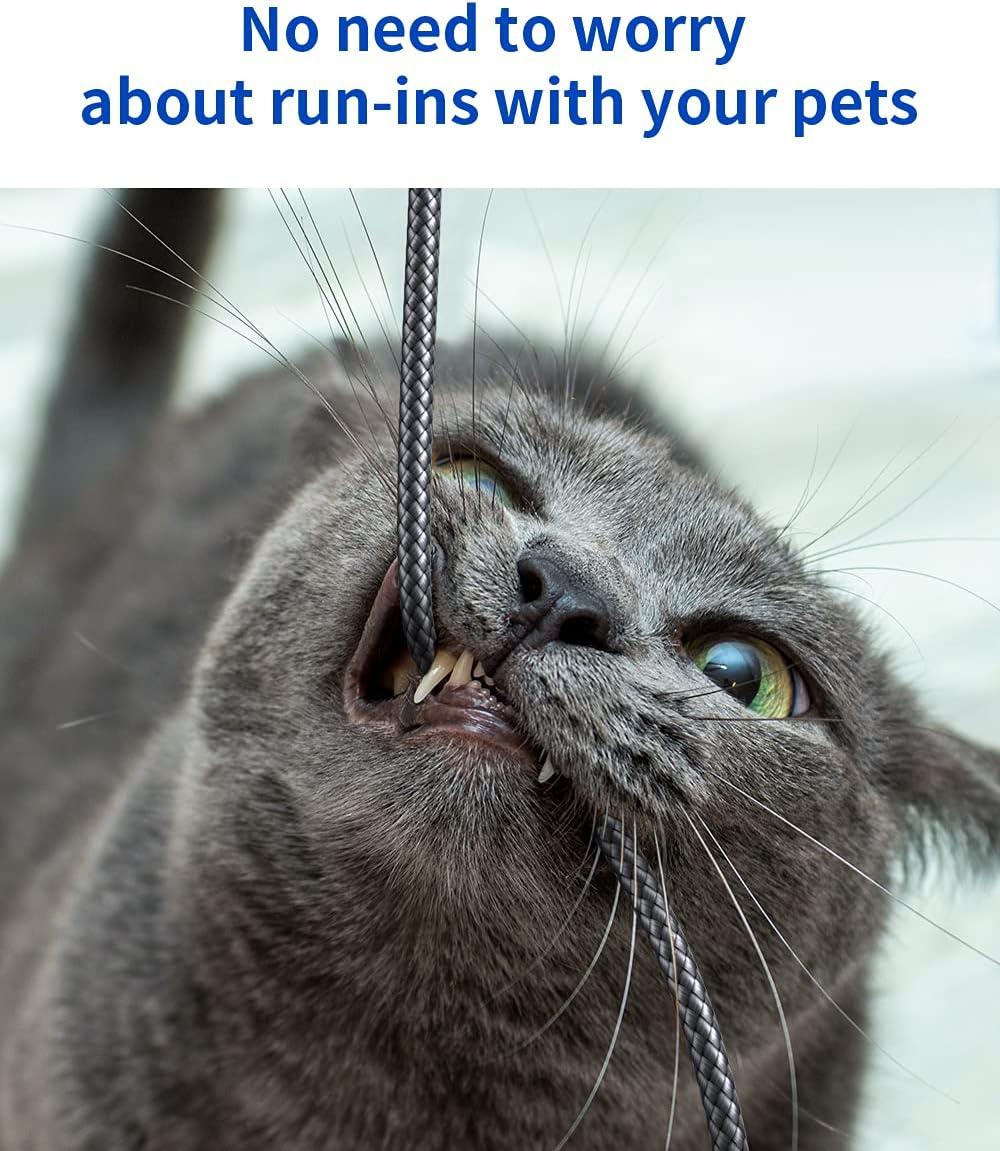 imageJSAUX Micro USB Cable for Android 2Pack 66FT Kindle Charger Cord Replacement Nylon Braided USB Micro Charging Cable Compatible with Galaxy S7 S6 J7 Edge Note 5 Kindle MP3BlueGrey