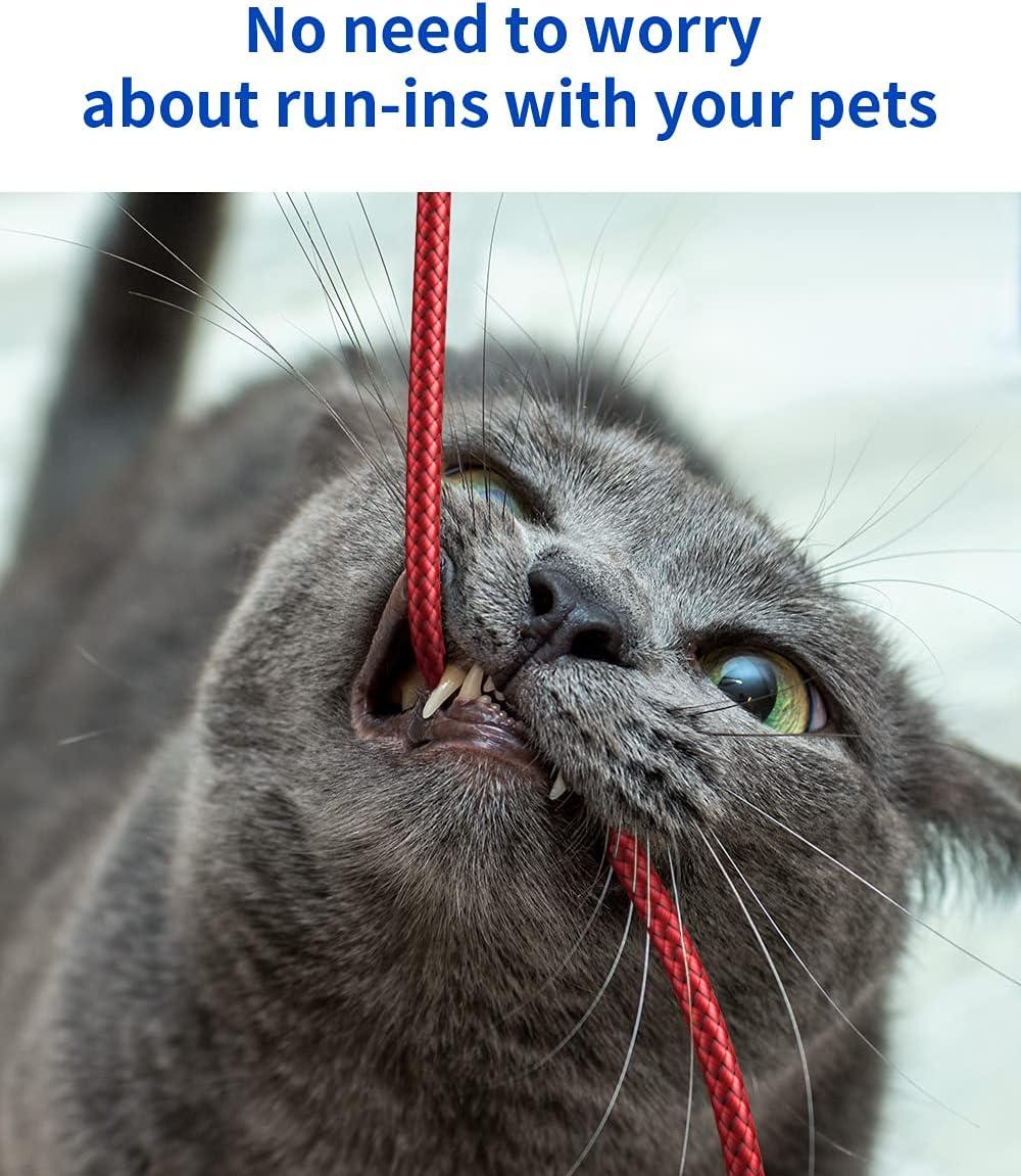 imageJSAUX Micro USB Cable for Android 2Pack 66FT Kindle Charger Cord Replacement Nylon Braided USB Micro Charging Cable Compatible with Galaxy S7 S6 J7 Edge Note 5 Kindle MP3BlueRED