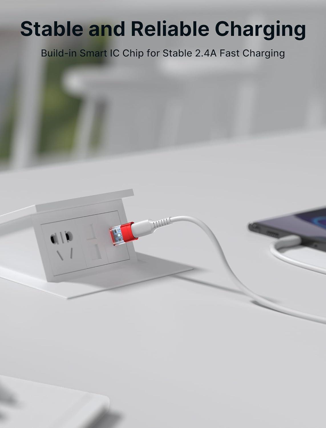 imageJSAUX USB C Data Blocker 4Pack USB A to USB C Female Defender Only for Quick Charge Protect Against Juice Jacking Refuse Hacking Provide Safe Charging RedRed