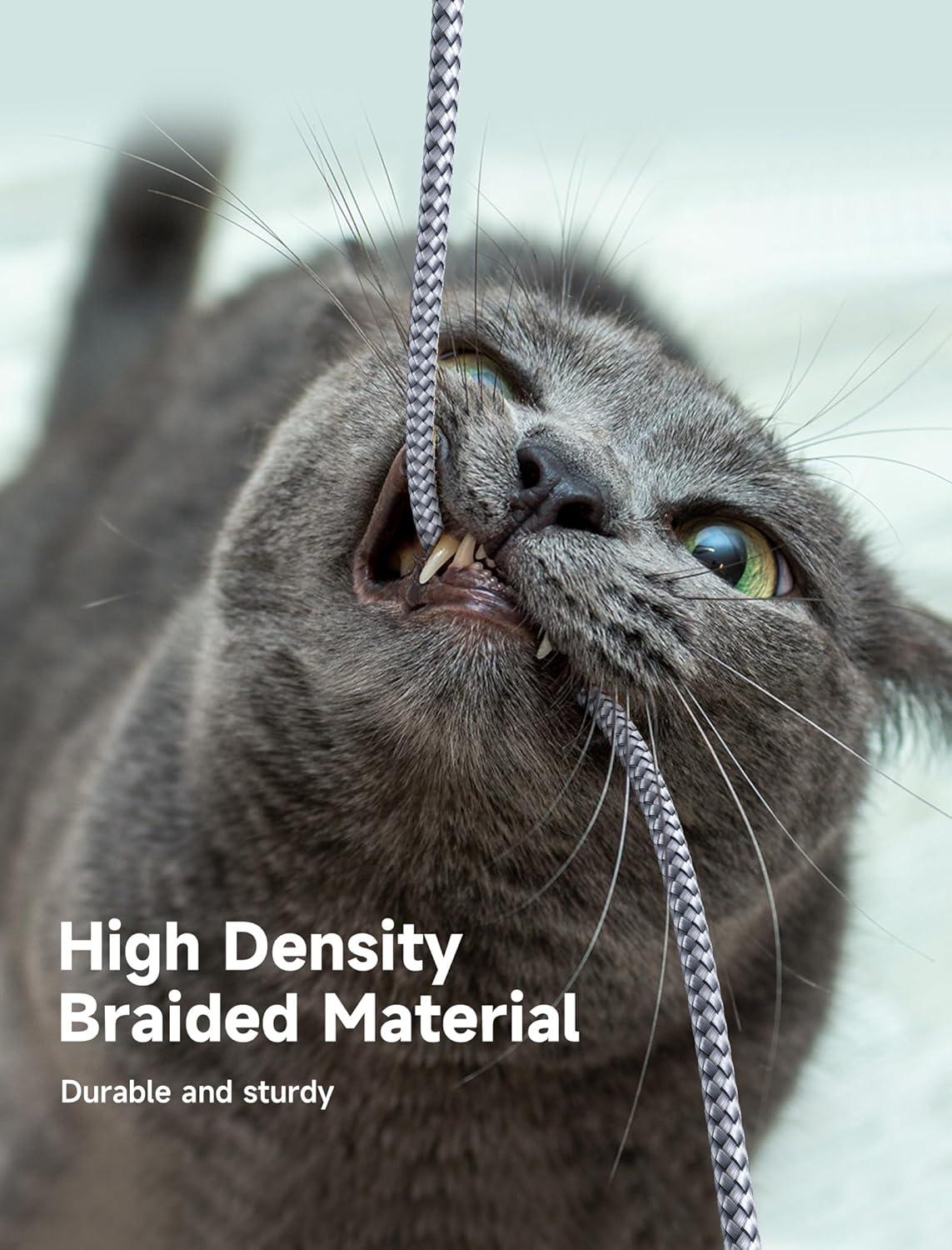 imageJSAUX USB C to Micro B Cable 2 Pack 33ft66ft Type C to Micro B Hard Drive Cable Nylon Braided Cord Compatible with ToshibaSeagateWD External Hard Drive MacBook pro and Galaxy S8S9S10 Grey15FT15FT