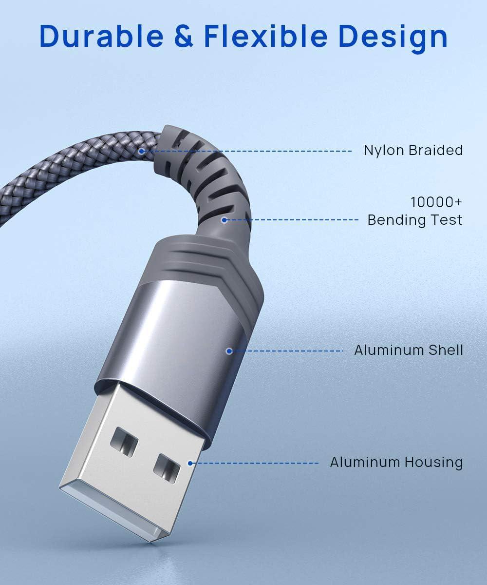 imageJSAUX USB to 35mm Jack Audio AdapterUSB to Audio Jack Adapter Headset TRRS 4Pole Female External Stereo Sound Card for Headphone Mac PS4 PC Laptop Desktops and More Grey06FTGrey