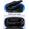 imageJSAUX AllinOne Carrying Case for Nintendo Switch 2  ROG Xbox Ally  Ally X Travel Storage Bag Fits Dock Pro Controller and Accessories Holds Switch 2 with Protective Case Large CapacityBlack