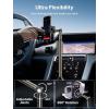 imageJSAUX Car Cup Holder Cellphone Mount Metal LongArm Ultra Stable Phone Holder for Car Cupholders  Adjustable for iPhone 16 15 Pro Max 13 12 11 Samsung Galaxy S24 S23 Ultra Google Pixel 9 ProClipMount