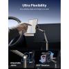 imageJSAUX Car Cup Holder Cellphone Mount Metal LongArm Ultra Stable Phone Holder for Car Cupholders  Adjustable for iPhone 16 15 Pro Max 13 12 11 Samsung Galaxy S24 S23 Ultra Google Pixel 9 ProFlexMount