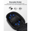 imageJSAUX Carrying Case Compatible with Vision ProMeta Quest 3S3 Oculus Quest 2 Switch 2Steam Deck Include Accessories Travel Case Compatible With Virtual Reality Headsets and Handheld ConsolesBlack