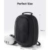 imageJSAUX Carrying Case Compatible with Vision ProMeta Quest 3S3 Oculus Quest 2 Switch 2Steam Deck Include Accessories Travel Case Compatible With Virtual Reality Headsets and Handheld ConsolesBlack