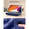 imageJSAUX Tablet Pillow Stand Tablet Stand Holder Dock for Lap Bed and Desk Compatible with iPad Pro 11 105 97 102 Air Mini Kindle Tablets Phones EReader Books and More 411 devices Navy BlueNavy Blue