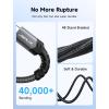 imageJSAUX USB C to USB C Cable 10FT 100W Right Angle Fast Charging Cord for iPhone AiriPhone 17iPhone 17 Pro Max Nintendo Switch 2 Steam Deck ROG Ally MacBook iPad Galaxy S25 S24 iPhone 1516Grey