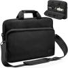 imageJSAUX FilpGo Extended Screen Laptop Bag Premium Durable Travel Business Laptop Case for Notebook Tablet Monitor Black