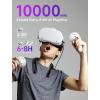 imageJSAUX Battery Pack for Oculus Quest 3 2 10000mAh PD Fast Charger Infrared Function Battery Pack VR Extend Power Accessories Compatible with Oculus Quest 2 Meta Quest 3 Meta Quest 3SBlack