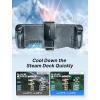 imageJSAUX Cooling Fan for Steam Deck Innovative Cooler with Stand Compatible with Steam Deck OLEDGP0201