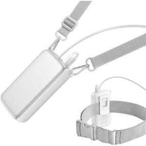 imageJSAUX Battery Pack Compatible with Meta Quest 3S32 10000mAh PD Fast Portable Rechargeble Power Bank Extend 46 H Playtime with Belt Clip and Lanyardfor Oculus 3S32 PS VR2 Pico 4 Accessoriesfor Vision Pro