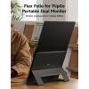 imageJSAUX Leather Stand for FlipGo 135quot Portable Monitor