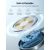 imageMagSafe Charger 2Pack for iPhone 17 JSAUX 15W Magnetic Wireless Charger Fast Charger Pad Compatible with MagSafe Charger iPhone 17 Air Pro Max1615141312 SeriesAirpods BlueBlue