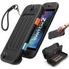 imageJSAUX Hard Carrying Case for Nintendo Switch 2 2025 PC Protective Shell for Switch 2 Storage Dustproof Portable Travel Builtin 10 Game Card Slot  Black PC0126