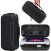imageJSAUX Carrying Case for Lenovo Legion Go  Go S  Go 2 Large Capacity Hard Travel Pouch Screen Protector Cover with Hand Grip Storage Bag for Console Controllers and Dock  BlackBlack