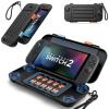 imageJSAUX Hard Carrying Case for Nintendo Switch 2 2025 PC Protective Shell for Switch 2 Storage Dustproof Portable Travel Builtin 10 Game Card Slot  Black PC0126