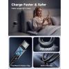 image65W USB C Charger JSAUX 10FT Cable 65 Watt Laptop Wall Fast Charger Compatible with ROG Ally Steam Deck MacBook ProAir Chromebook Huawei Matebook Dell Lenovo ASUS and Any Laptops or Phones45 watt