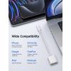 imageJSAUX USB C Splitter 2 in 1 USB C Headphone and Charger Adapter Type C to USB C Audio with PD Fast Charging Dongle Compatible with iPhone 15 Pro Max Samsung Galaxy S23S22S21 Ultra iPad PixelWhite