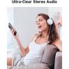 imageJSAUX USB C Splitter 2 in 1 USB C Headphone and Charger Adapter Type C to USB C Audio with PD Fast Charging Dongle Compatible with iPhone 15 Pro Max Samsung Galaxy S23S22S21 Ultra iPad PixelWhite