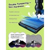 image:imageJSAUX 2Pack 97 Blue Light Blocking Tempered Glass Screen Protector for Switch 2 Place amp Pull Guide Frame for Easy Installation Ultra Clear 9H Hardness Anti Fingerprint Eye Strain ReliefHD Clarity