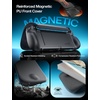 image:imageJSAUX Split Every Day Case for Switch 2 TPU Middle Frame amp PC Front Cover Dockable Non Slip Ergonomic Grip 8 Game Card Storage Includes Adjustable Stand Drop Protection  PC0123BCase with Magnetic Cover
